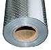 NASATECH 500sqft Radiant Barrier Reflective Foil Insulation (4ft x 125ft Roll) Industrial Strength Commercial Grade No Tear Double Sided Perforated Aluminum for Attic Insulation Residential Commercial