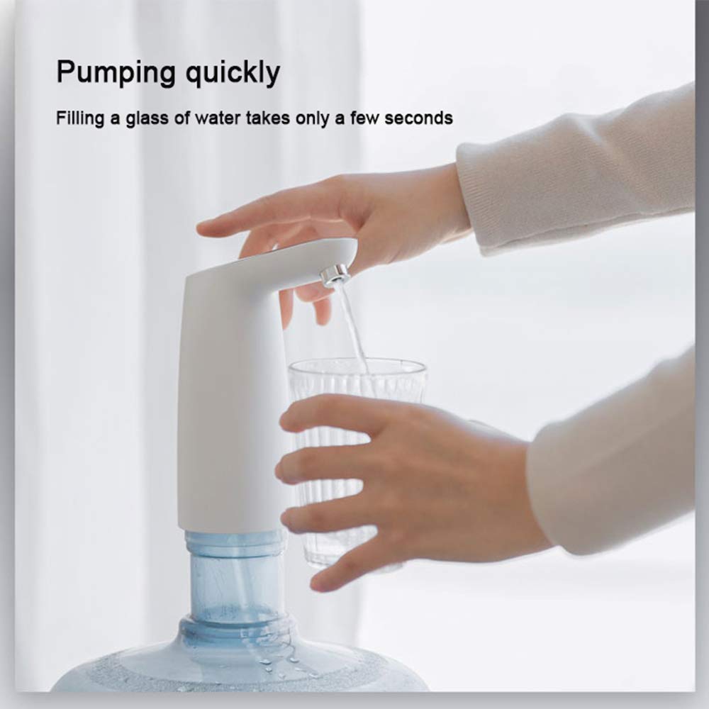 Water Bottle Pump,Electric Water Dispenser,Touch Button Automatic Drinking Water Jug Pump for Home Kitchen Office Camping 5 Gallon 4 Gallon 3 Gallon 2 Gallon Bottle