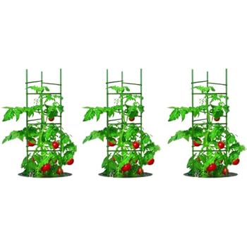 YARDGARD Gardener's Blue Ribbon 3-Pack Ultomato Tomato Plant Cage