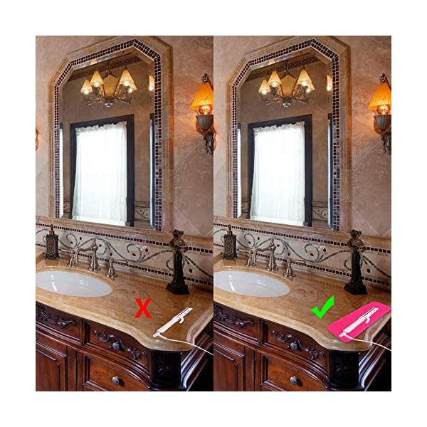 Heat-Resistant-Silicone-Mat-Pouch-for-Flat-Iron-Curler-Wand-Hot-Waver-Salon-Tools-Appliances-Portable-Styling-Heat-mat-Curling-Iron-pad-Cover-Hair-Straightener-Travel-Bag-Case-1Pink Heat Resistant Silicone Mat Pouch for Flat Iron, Curler Wand, Hot Waver, Salon Tools Appliances, Portable Styling Heat…