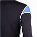 Leader Accessories 2.5mm Black/Blue Men's Fullsuit Jumpsuit Wetsuit
