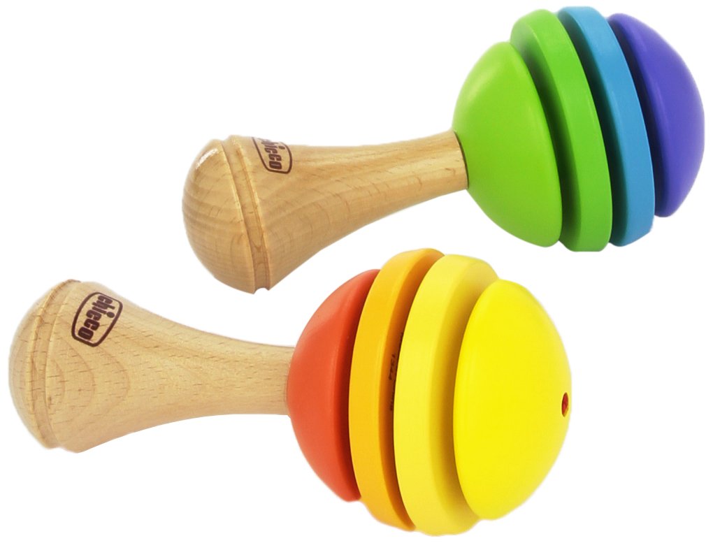 Chicco – 00005138000000 – PERCUSSION Wooden Maracas
