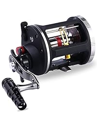 Carrete de pesca de nivel de bajo para pesca de agua salada y gran juego.