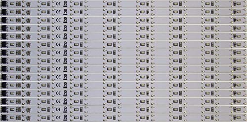 modellbahn-exklusiv LED Sparset 15x Wagenbeleuchtung Waggonbeleuchtung warmweiÃ, Spur 0 bis N