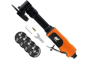 Air Cut off Tool, WP WORKPAD 3 inch Cut Off Tool with 5Pcs Die Grinder Cut Off Wheels,18000RPM, Pneumatic Cutting Machine Metal Sheet Cutter Tool Kit