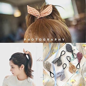 Amazon Com Seven Lines Chiffon Material Korea Cute Little Plaid