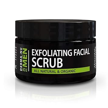 Amazon Com Exfoliating Mens Natural Face Scrub Organic For