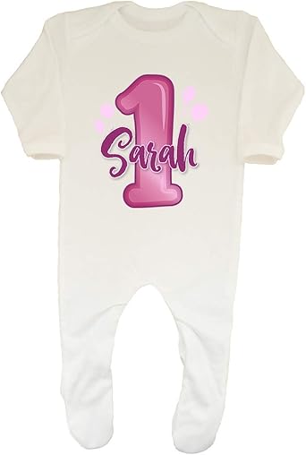 1st birthday sleepsuit