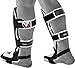 RDX Shin Guards for Kickboxing, Muay Thai, MMA Fighting and Training, Cowhide Leather Instep Leg Protector Foam Pads for Sparring, Martial Arts, Protective Gear for BJJ and Boxing