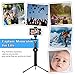 MWAY Selfie Stick 2 in 1 Portable Phone Tripod Camera Stand with Remote Control and Universal Phone Holder, Extendabale Monopod for iPhone X/8/7/6, Galaxy Note 8/S8, Gopros, Mini SLR Camera Black