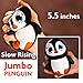 LAEGENDARY PRlME DAY SPECIAL - Mochi Squishy Toys - 20 Squishies Pack and 1 Jumbo Squishies Slow Rising Penguin Squishy- Mochi Squishy Cat, Panda Squishy, Mochi Animals – Kawaii Squishies Jumbo