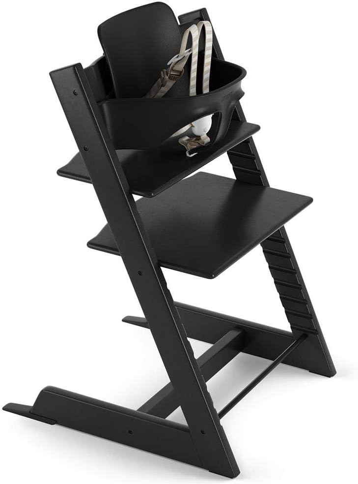 tripp trapp high chair black