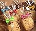 200 Pcs Assorted Colors Bow Tie Twist Ties for Cake Pops Sealing Cello Bags Lollipop Gifts Packgae