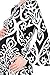 My Bump Women's Maternity Dress - Printed Fitted Stretch Bell Sleeve W/Ruched