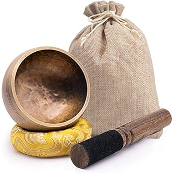 DomeStar Tibetan Singing Bowl Set Meditation Bowl