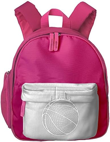 Kid's Cute A Fantasy Basketball With City School Bags/Packbags For Boys And Girls