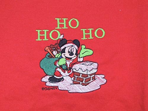 Mickey Mouse Christmas Sweatshirt, XL