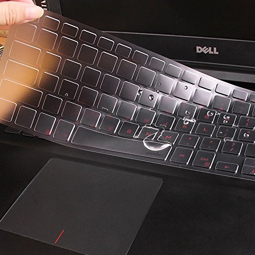 Premium Ultra Thin Keyboard Protector for 15.6 inch Dell Inspiron 15 3000 5000 and 7000 Series, 17.3 inch Dell Inspiron 17 5000 and 7000 2-in-1 Series, Dell G3 G5 G7 15.6" SeriesUS Layout