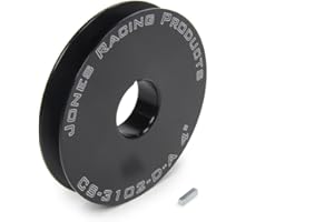 Jones Racing Products CS-3102-D-A-4 4 Single-V CS Pulley 1.125 Bore Crankshaft Pulley