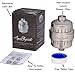 Aqua Elegante Luxury Shower Filter - 6 Month Cartridge And Filters, Best To Remove Chlorine - Head Softener For Hard Water Showerhead - Brushed Nickel