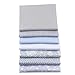 Gray Series Cotton Fabric Quilting Patchwork Fabric Fat Quarter Bundles Fabric for Sewing DIY Crafts Handmade Bags Pillows 40X50cm 7pcs/lot (As Picture Shown)