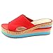 Skechers Women's Heart Breaker Young Love Slide Wedge Sandal