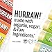 Hurraw! Pitta (Coconut, Mint, Lemon Grass), Kapha (Grapefruit, Ginger, Eucalyptus), Vata (Almond, Cardamon Rose) Lip Balms, 3 Pack Bundle: Organic, Certified Vegan, Cruelty, Gluten Free, 100% Natural