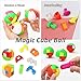 Dciko Fidget Toys Set-Stress and Anxiety Relief Toys for Children and Adults with ADHD Autism-Sensory Fidgets Toys Fidget Box Include Puzzle Cube, Finger Gyro, Mochi Squishy Toys, Wacky Tracks & More Anxiety Fidget Tools Bundle 25 Pack