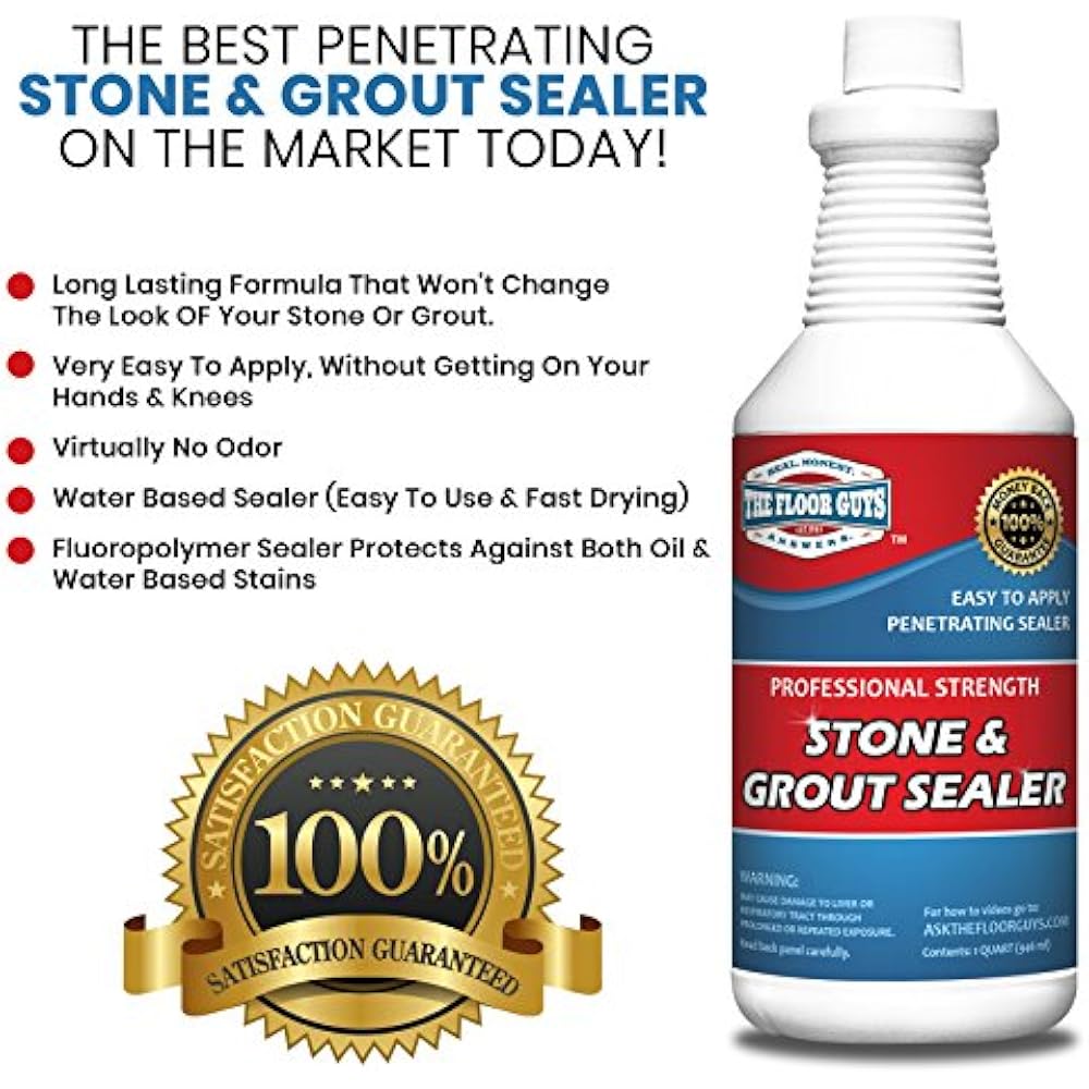 Grout & Granite Sealer From Floor Guys Also Works On Marble