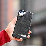 Lens for iPhone 7 Plus 8 Plus, Jelly Comb 4 Lens Kit - 10 x Macro Lens + 20 x Macro Lens / Wide Angle Lens + Telephoto Lens Kit, Camera Zoom Lenses for iPhone 7 Plus, Case Included