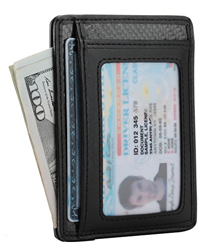 Slim Wallet RFID Front