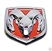PartsTo Front Hood Grille or Rear Trunk Emblem Badge for Dodge Charger Challenger Stratus