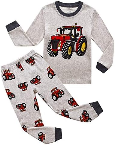 RKOIAN Little Boys Pajamas Sets Toddler Pjs 100% Cotton Kids Sleepwears