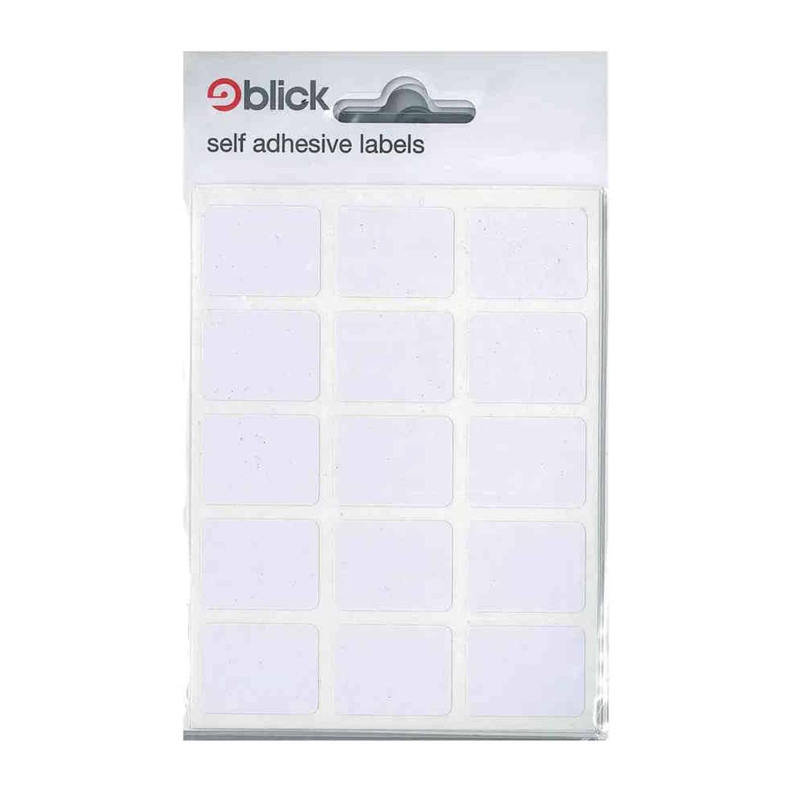 Blick RS00165 19mm x 25mm Label Bag - White