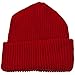 Solid Plain Watch Cap Beanie - Red OSFM