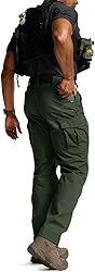 CQR Men's Tactical Pants, Water Resistant Ripstop