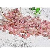 Crocon kunzite Tumbled Stones and Crystals Bulk Polished Healing Reiki Chakra Irregular Shaped Tu...
