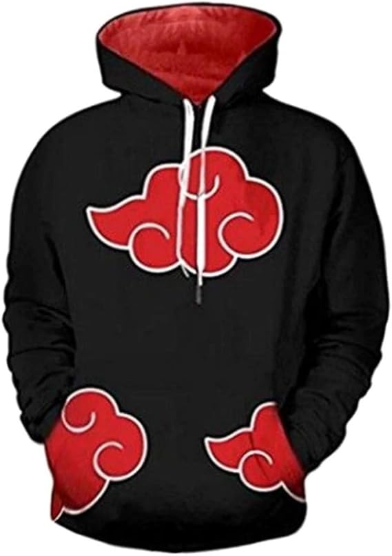 Naruto hoodie akatsuki hoodie hoodie for men hoodie for women plus free