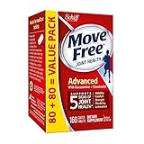 Move Free Advanced, 160 Tablets - Joint Health Supplement with Glucosamine and Chondroitin