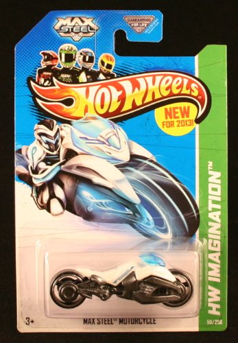 2013 Hot Wheels Hw Imagination - Max Steel Motorcycle