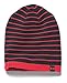 Under Armour Boys' Cuff Stripe Beanie, Anthracite (016)/Black, One Size Fits All