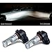 DWVO 9006 HB4 DRL Fog light Led Bulbs,Ultra Upgrade SEOUL CSP Chipset 800LM 6000K 12V-24V Replacement Headlight Bulb Xenon White (Pack of 2)