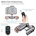 Track Dolly, Andoer Video Dolly Electric Track Slider with Wireless Remote Control 3 Speed Adjustable Chargable Mini Slider Skater for Canon Nikon Sony DSLR Camera iOS Android Smartphone