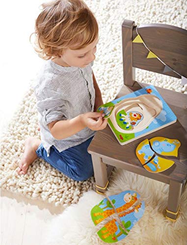Download Haba Wild Animals 10 Piece Layered Wooden Puzzle For Ages 2 Years And Up Pricepulse