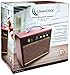 ClearClick Active Bluetooth Speaker - Vintage Retro 70's 80's Guitar Amp Style - Premium Wood & Faux Leather Design