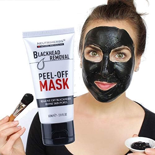Black Face Mask Deep Cleansing Blackhead Removal purifying peel-off mask Clean Remover Charcoal Activated 100% Natural 50ml