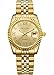 BRIGADA Swiss Brand Nice Classic Luxury Gold Hollow Mechanical Automatic Men's Watch with Date Calendar