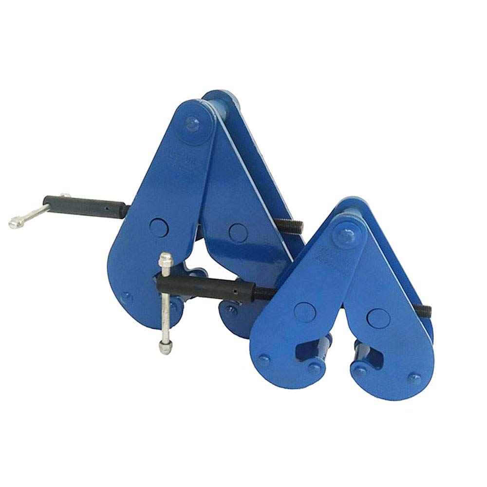 1 Ton Techtongda Yc Type Beam Clamp Heavy Duty Steel Clamp V Lift Industrial I Beam Lifting Clamps Material Handling Products