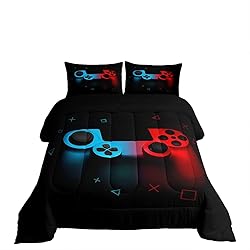 Erosebridal Gaming Comforter Set Twin Size for Boys