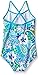Kanu Surf Girls 1 Piece Swimsuit, Summer Dream Blue Paisley, 12